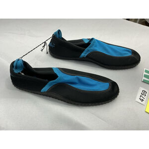 Men’s Islander Slip On Water Shoes 8 Blue Black NWOT